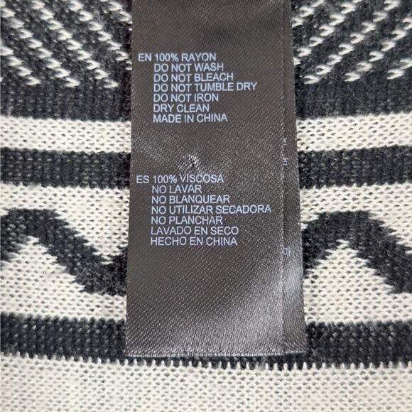 Womens Cardigan One Size Boho Festival Western Aztec Tribal Fringe Waterfall‎ - Picture 6 of 7